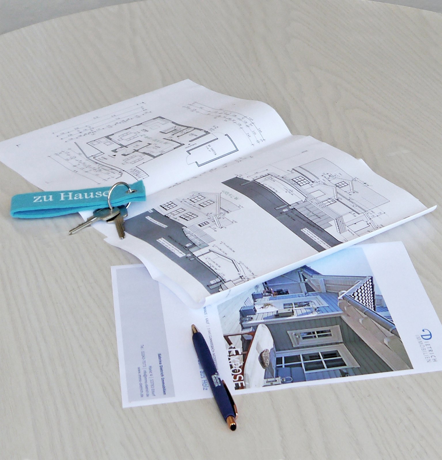 Grundrisse, Schlüssel und Exposé von Sabrina Dietrich Immobilien